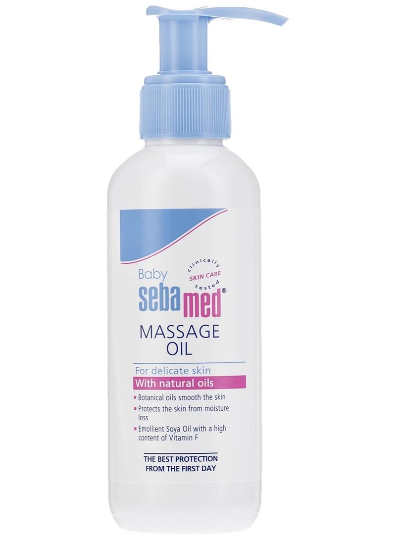 Sebamed Baby Massage Oil, 150ml & Sebamed Cleansing bar for sensitive and problematic skin, 100gm - Image 2